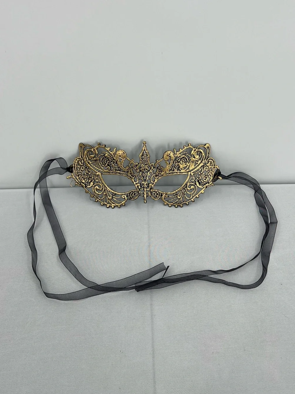 Gold Black Venetian Masquerade ball Mask Gothic Baroque Eye Mask Costume cosplay